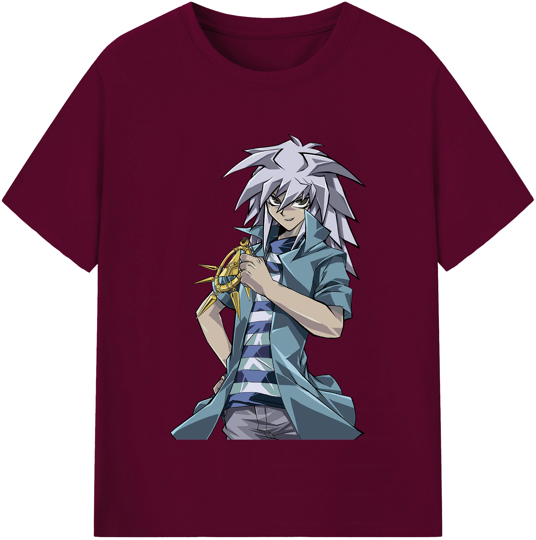 （画像用） 遊☆戯☆王 Yu-Gi-Oh! レディースカジュアルプリントTシャツ（綿100％）